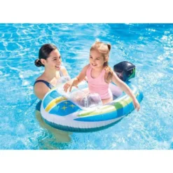 Båt Flytleksak Ride-On Pool cruiser Intex