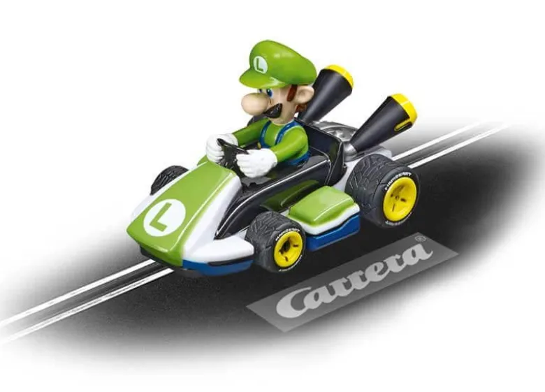 Carrera First Nintendo Mario Kart Bilbane bil - Luigi - 1:50