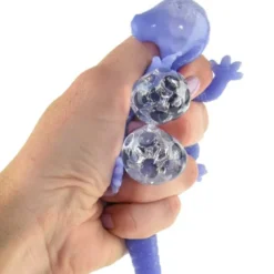 26 cm Krokodil klämdjur med vatten och pärlor