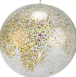 60 cm Stor Studsande Ballongboll Glitter