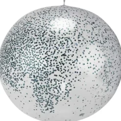 60 cm Stor Studsande Ballongboll Glitter