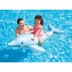 Delfin Badmadrass Badleksak Intex