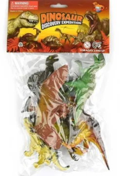 Dinosauriefigurer 6 st. 12 cm
