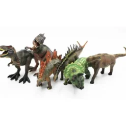 Dinosauriefigurer 6 st. 20 cm