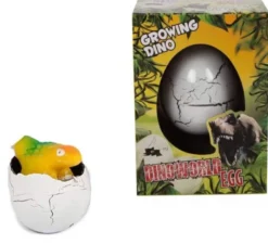 Dinosaurieägg växande dinosaurie 6 cm