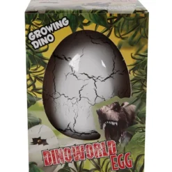 Dinosaurie Jumbo ägg växande dinosaurie 11 cm