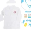 Doktorsrock med tillbehör för barn 3-7 år