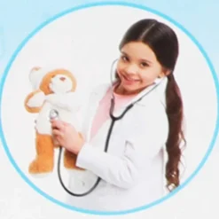 Doktorsrock med tillbehör för barn 3-7 år