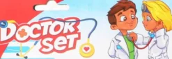 Doktorsrock med tillbehör för barn 3-7 år