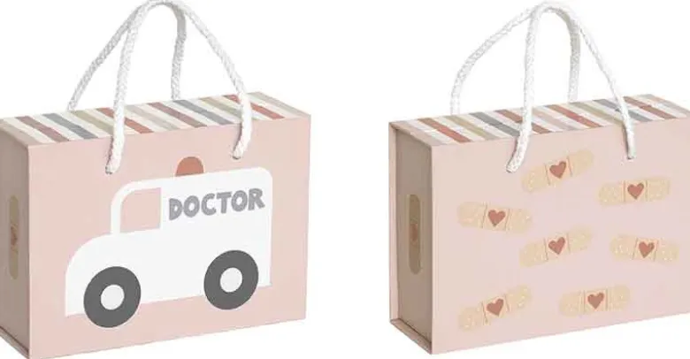 Doktorsväska rosa Jabadabado