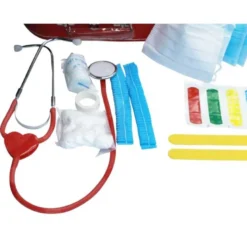 Doktorväska med tillbehör till barn för att leka doktor 26 delar