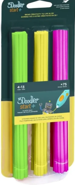 3doodler START Mix4 75-Pack (Neon grön, neon gul, neon rosa)