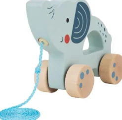Dragleksak i trä elefant Tooky Toy