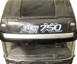 Emek Volvo Lastbil FH16/750 Låglastare med Lastbil på Trailern