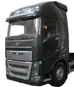 Emek Volvo Lastbil FH16/750 Låglastare med Lastbil på Trailern