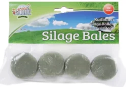 Ensilagebalar inplastade 4 st. leksak Kids Globe 1:32