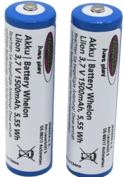 Extra Batteri Li-Ion 3,7 Volt, 1500 mAh till Whelon Monstertruck Jamara
