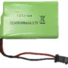 Extra batteri 3,7 volt 600 mAh till Radiostyrd Traktor Green Power och Polisbil Radiostyrda leksaker