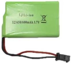 Extra batteri 3,7 volt 600 mAh till Radiostyrd Traktor Green Power och Polisbil Radiostyrda leksaker