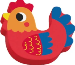 Figursågat pussel tjocka bitar bondgårdsdjur Tooky Toy