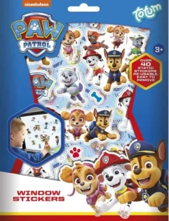 Fönsterstickers Paw Patrol Stickers över 40 st