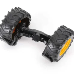 Framaxel med däck till JCB 5CX Eco Traktorgrävare Grävlastare 02454 Bruder Reservdel 43460