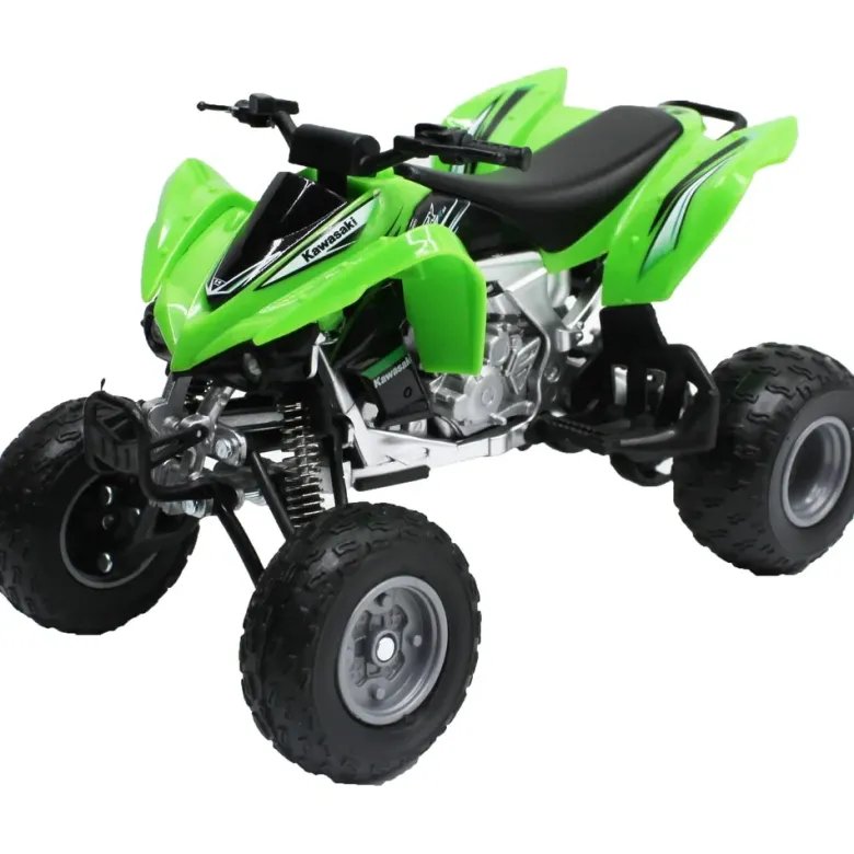Fyrhjuling Kawasaki KFR 460R leksak till barn New Ray - 1:12