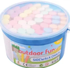 Gatukritor 50 st. 10,5 cm i hink till barn