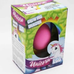Ägg Unicorn växande enhörning 6 cm