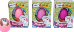 Ägg Unicorn växande enhörning 6 cm