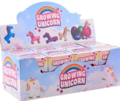 Ägg Unicorn växande enhörning 11 cm
