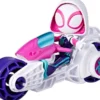 Ghost-Spider Motorcykel och Figur 10 cm Spidey and his Amazing Friends