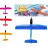 Glidflygplan stort i frigolit kastflygplan leksak 68 cm
