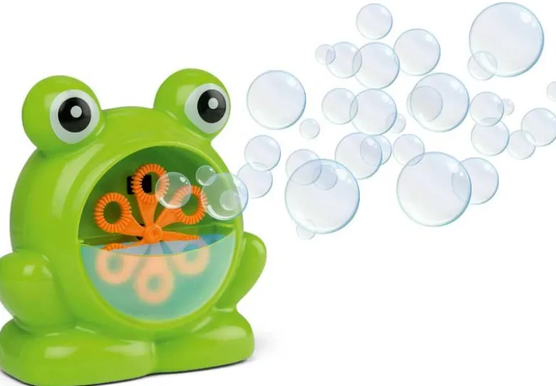 Groda Såpbubbelmaskin med bubbelvätska