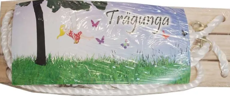 Gunga i trä för barn 40 x 14 cm max 50 kg