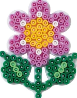 Hama Midi Pärlplattor Blomma, Häst och prinsessa 3 st