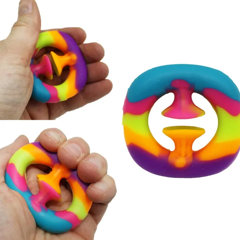Hand Snapper Rainbow Fidget