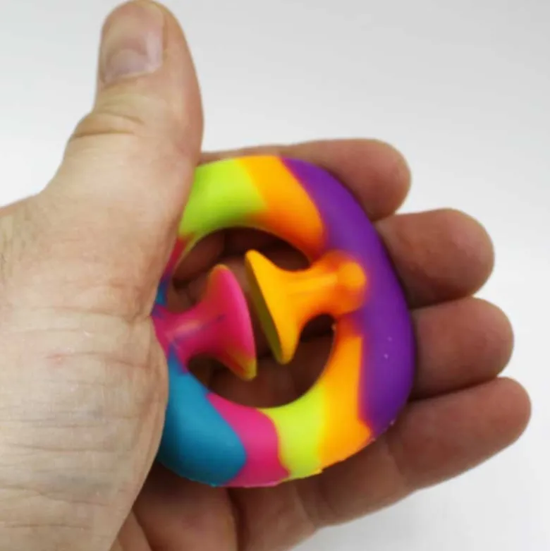 Hand Snapper Rainbow Fidget