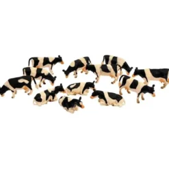 Holstein Kor 12 st. Leksaksdjur till Ladugårdar 1:32 Kids Globe