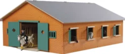 Häststall 7 st. stallboxar till Schleich hästar leksak Kids Globe 1:24