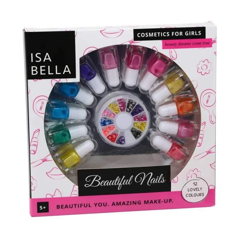 Isabella nagellack pastell till barn 12 st