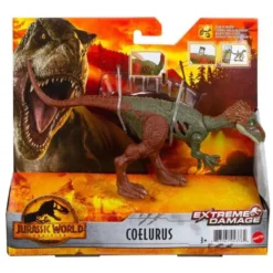 Jurassic World Coelurus Extreme Damage Dinosaurie rivsår GWN16