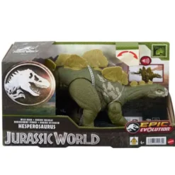 Jurassic World Hesperosaurus Dinosaurie Wild Roar Epic Evolution med ljud HTK69