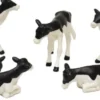 Kalvar av rasen Holstein leksaksdjur Kids Globe 1:32