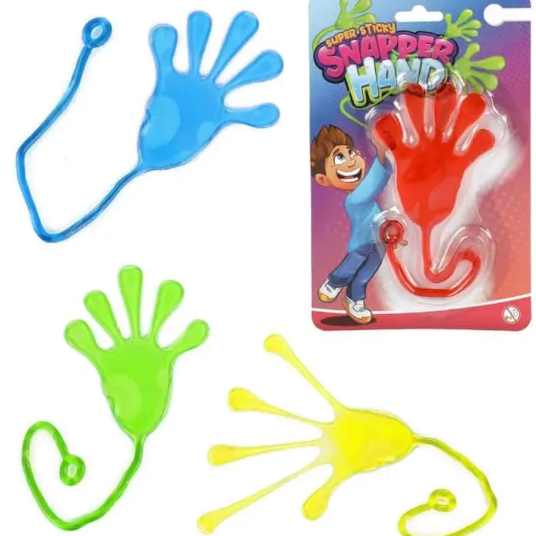 Klibbiga handen Giant sticky hand transparent