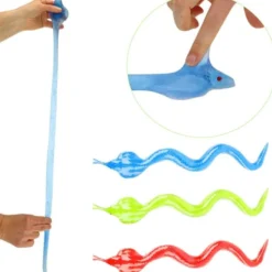 Klibbig och tänjbar leksaksorm fidget