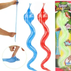 Klibbig och tänjbar leksaksorm fidget