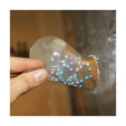 Klämboll Sticky med pärlor 6 cm
