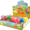 Klämlarv Squeeze Larv med mjuka pärlor Fidget 10 cm