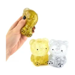 Klämnalle glitter klämleksak Fidget